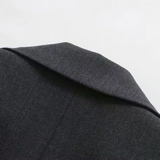 Damen modische Kurzjacke mit elegantem Schnitt und praktischen Details Drune