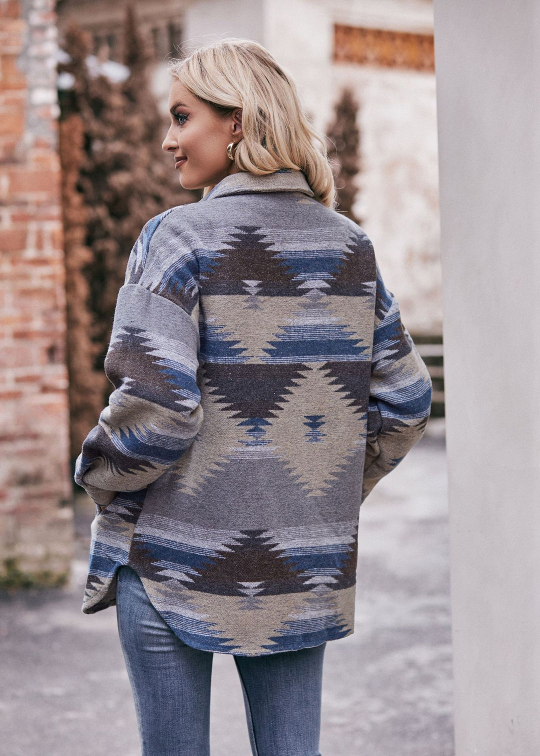 Drune | Button-Down Shacket - Leichtgewicht Komfort - Baumwollmischung - Lässige Herbstschicht