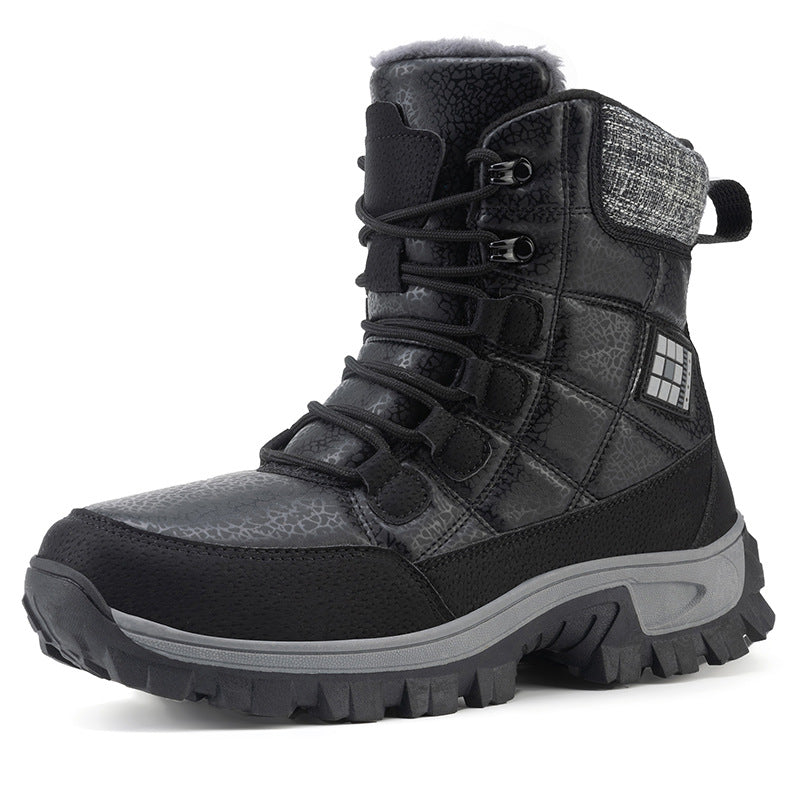Damen Winterwanderstiefel mit rutschfester Sohle und isolierendem Innenfutter Drune