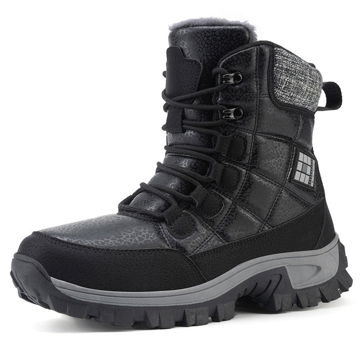 Damen Winterwanderstiefel mit rutschfester Sohle und isolierendem Innenfutter Drune