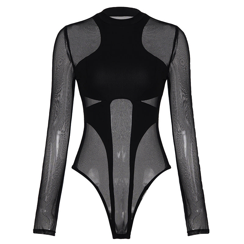 Damen Hightech Bodysuit mit innovativem Mesh-Design Drune