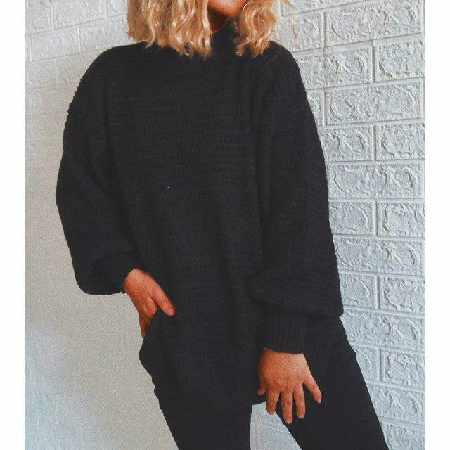 Drune | Fester Strickpullover mit Geripptem Muster
