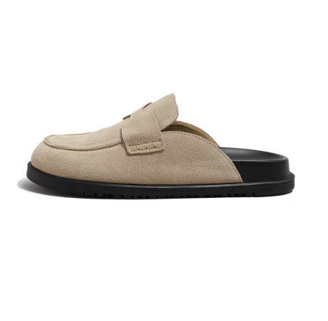 Damen Slipper mit weichem Wildleder und anatomischer Fußbettung Drune