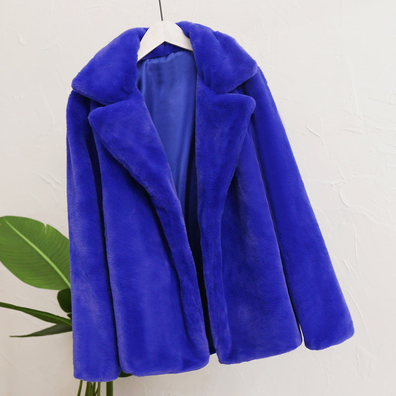 Damen Flauscher Mantel Drune