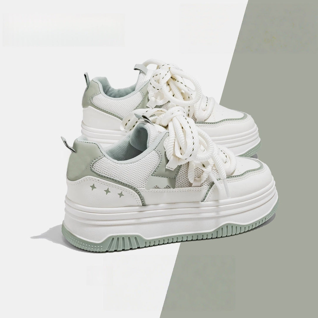 Damen Sneaker mit dämpfender Sohle und atmungsaktivem Mesh von Drune