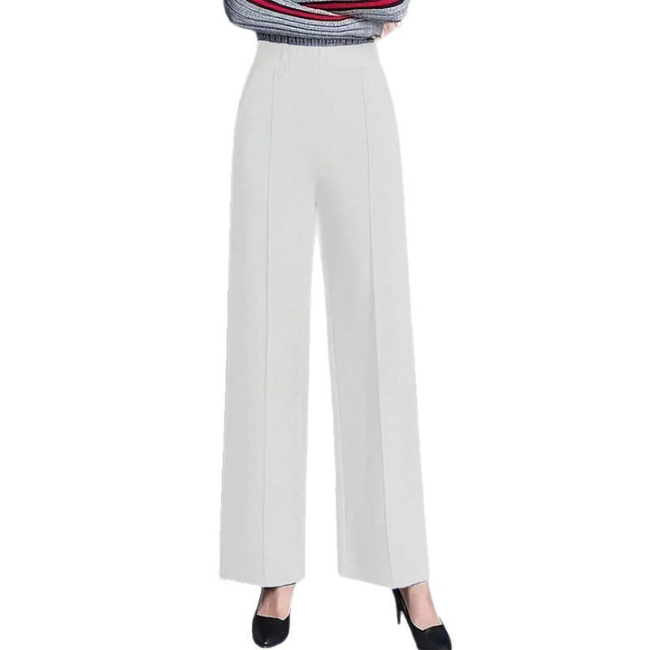 Damen elegante Culotte mit hohen Taillenschnitt und seitlichen Eingrifftaschen Drune