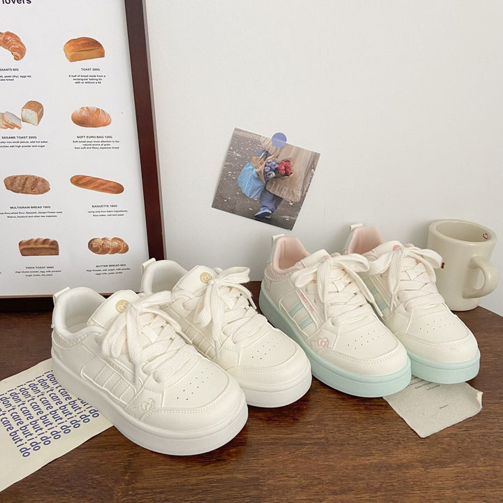 Damen Sportliche Sneakers mit verspielten Tiermotiven und atmungsaktiver Laufsohle Drune