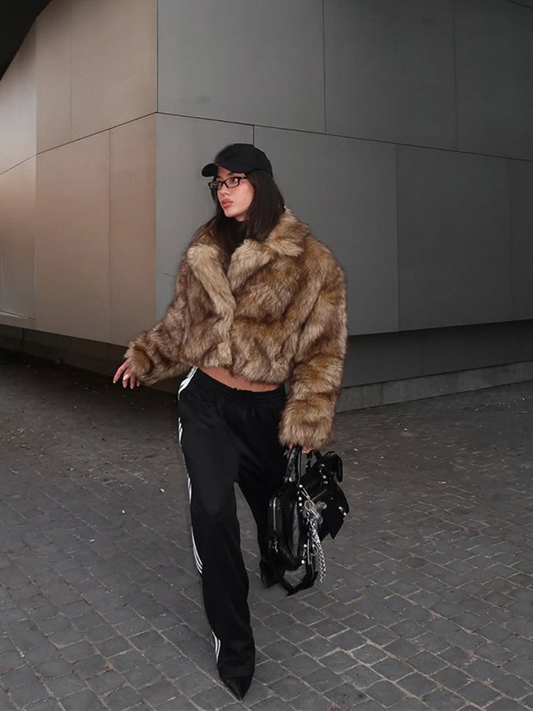 Damen Pelzjacke Drune