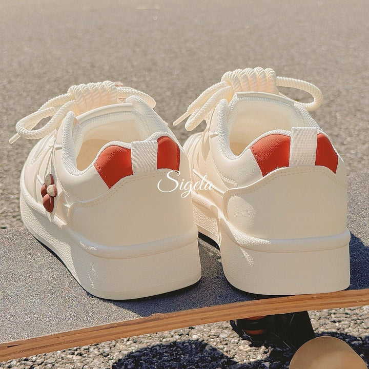 Damen Trendige Sneakers mit verspielten Details und hochwertigem Obermaterial Drune