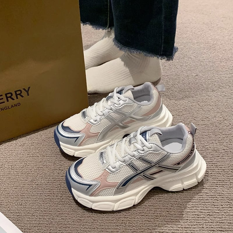 Damen Sportliche Lifestyle-Sneaker mit atmungsaktivem Obermaterial Drune