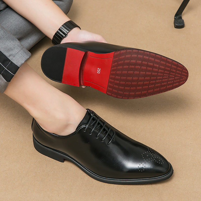 Herren Elegante Schnürschuhe aus hochwertigem Leder Drune