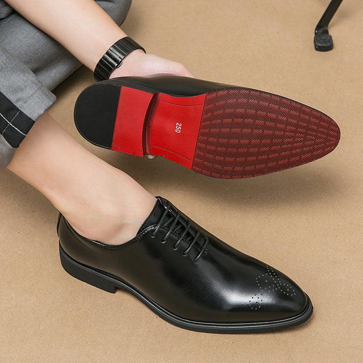 Herren Elegante Schnürschuhe aus hochwertigem Leder Drune