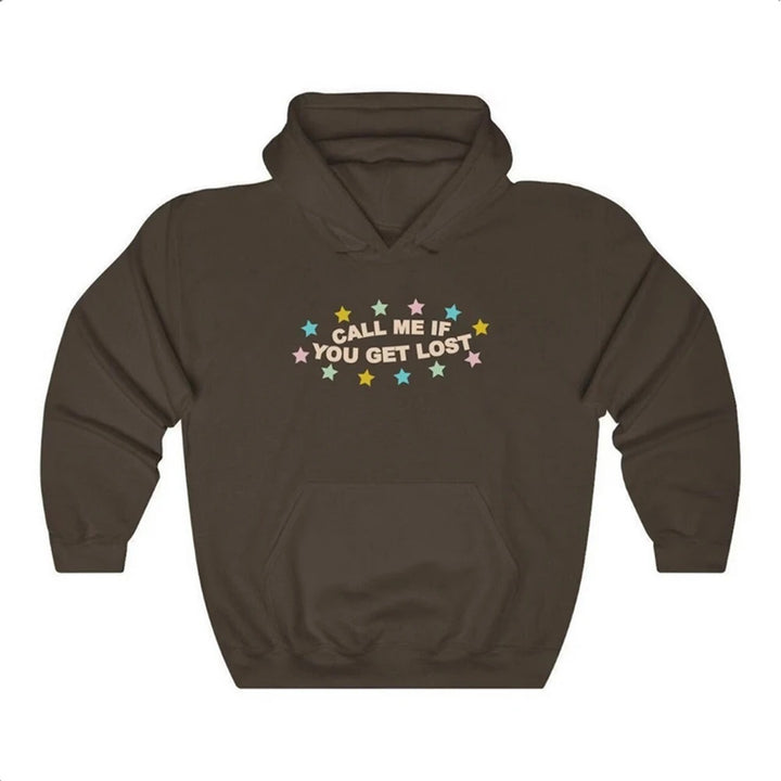 Damen Kapuzenpullover mit kreativem Aufdruck und lässiger Passform Drune