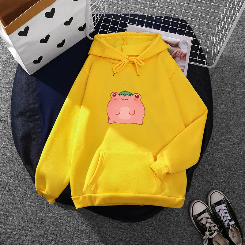 Damen Pullover mit süßem Froschdesign Drune