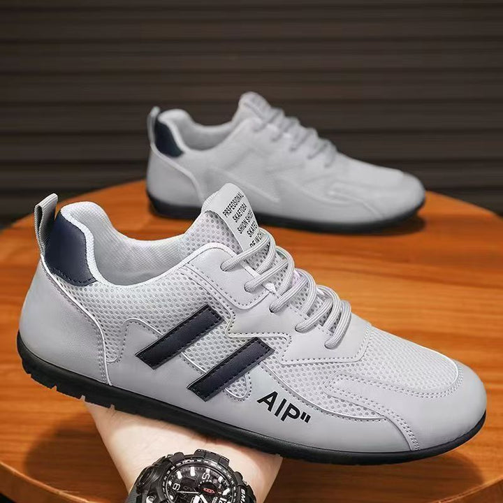 Damen sportliche Sneakers mit atmungsaktivem Mesh-Obermaterial und dämpfender Sohle Drune