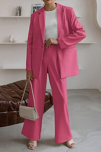 Damen Elegantes und bequemes Blazer-Set Drune