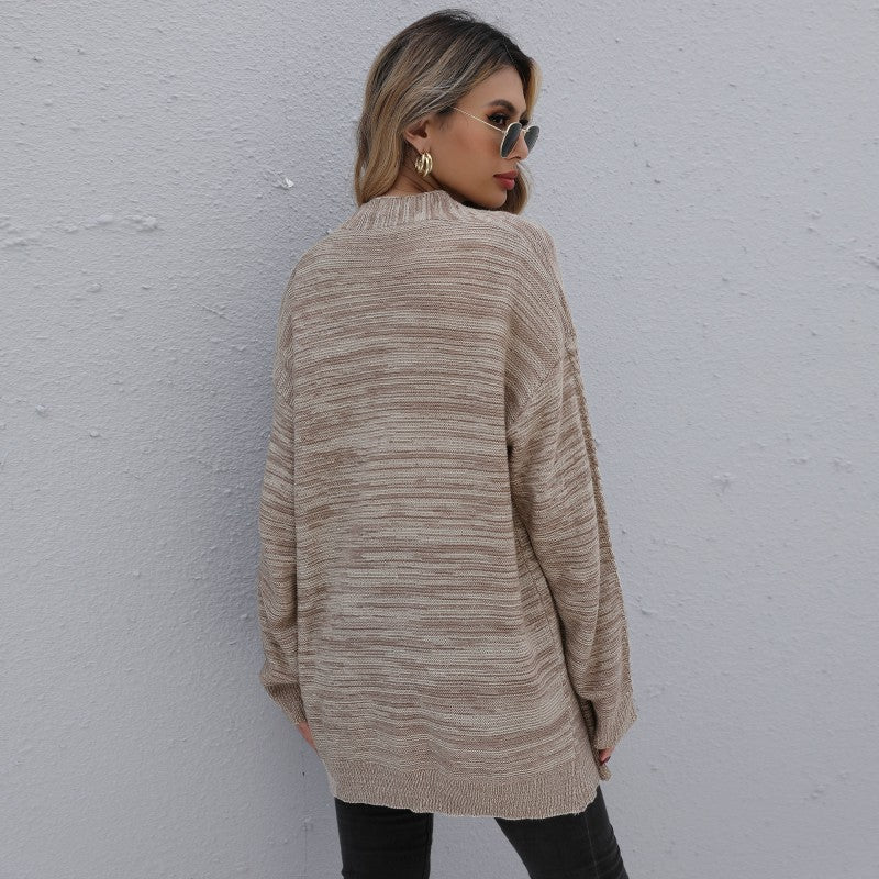 Damen Cardigan mit lässigem Schnitt und Strukturstrick Drune