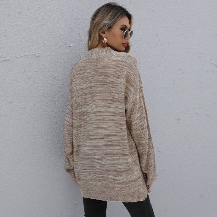 Damen Cardigan mit lässigem Schnitt und Strukturstrick Drune