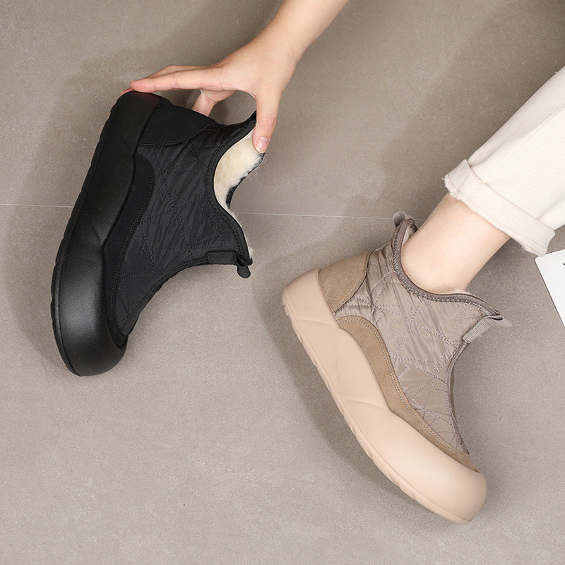 Damen Wasserdichte Isolierte Stiefeletten mit rutschfester Sohle Drune