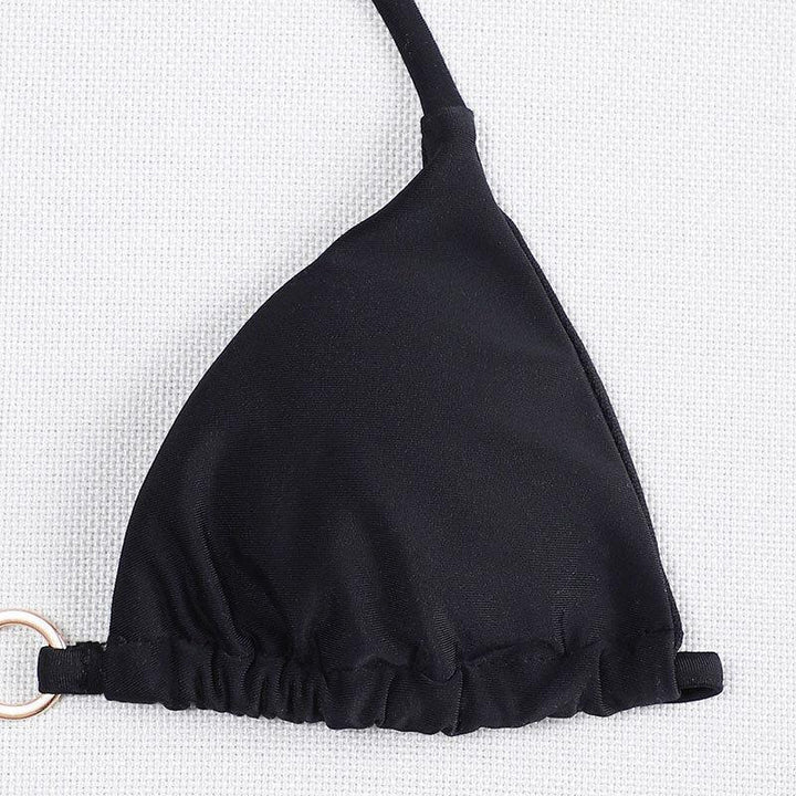 Damen Triangel-Bikini mit eleganten Metall-Details Drune