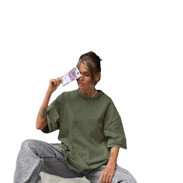 Damen Oversized Kuschelshirt Drune