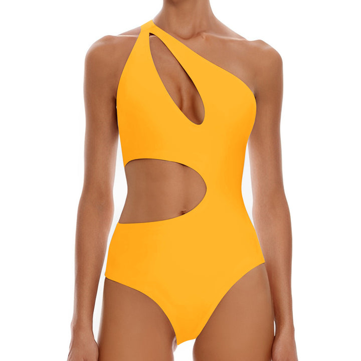 Damen Einteiliger Badeanzug mit innovativem Cut-Out und stilvollem Design Drune