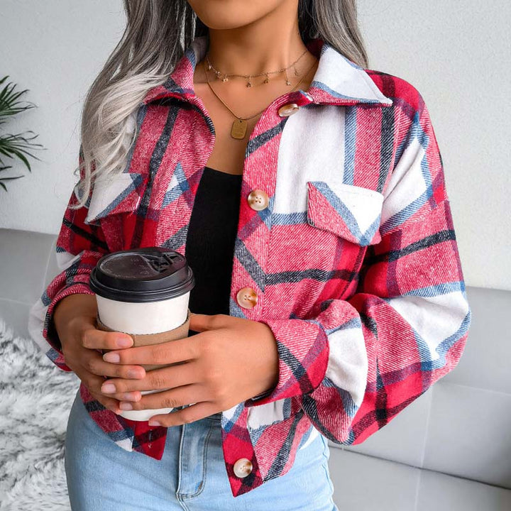 Drune | Karierte Jacke