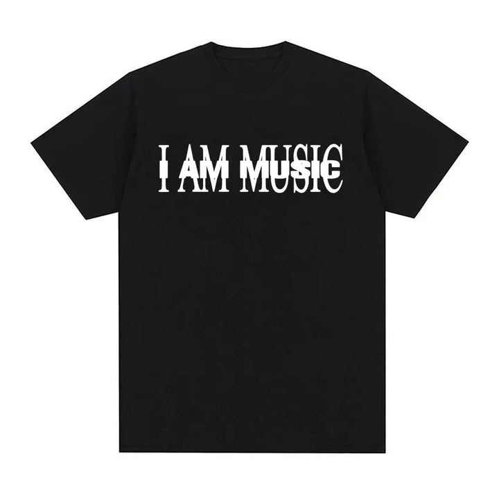 Damen T-Shirt mit modernem Typografie-Druck Drune