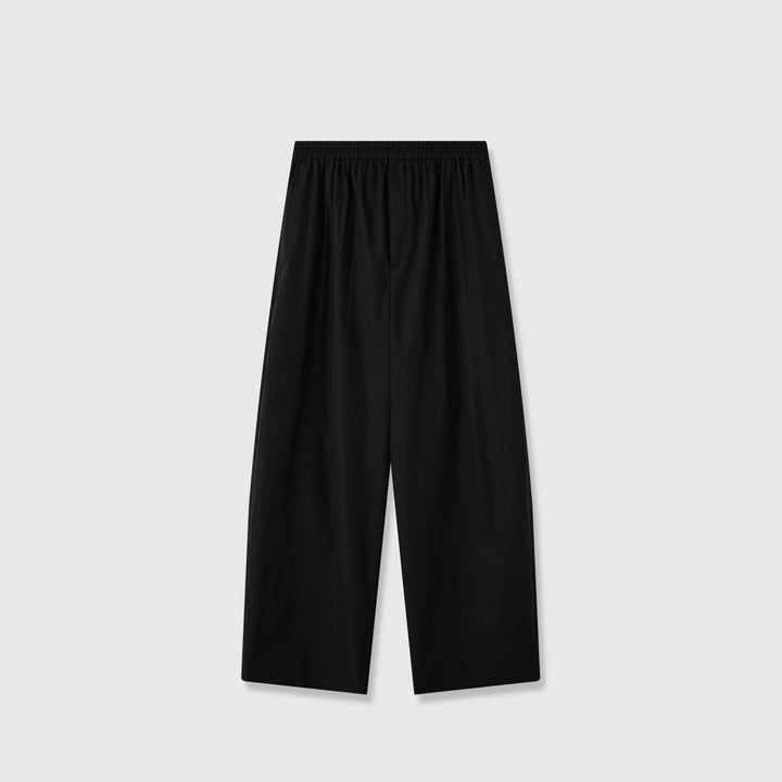 Damen Weit geschnittene Palazzo-Hose mit elastischem Bund Drune