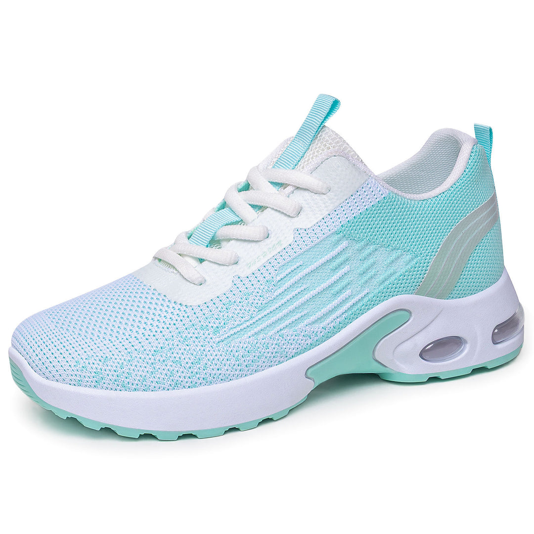 Herren nan leichter Strick-Performance-Sneaker mit sichtbarer Luftkammer-Dämpfung und flexibler Laufsohle Drune