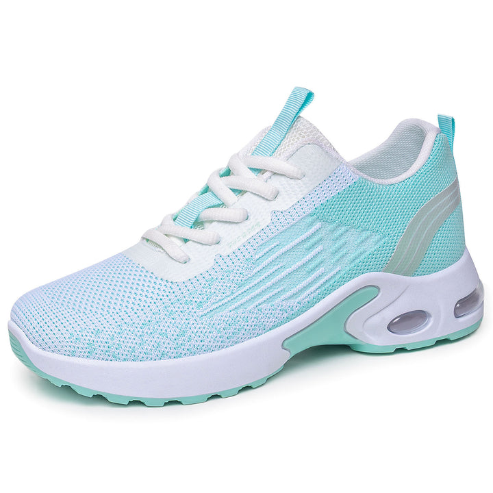 Herren nan leichter Strick-Performance-Sneaker mit sichtbarer Luftkammer-Dämpfung und flexibler Laufsohle Drune