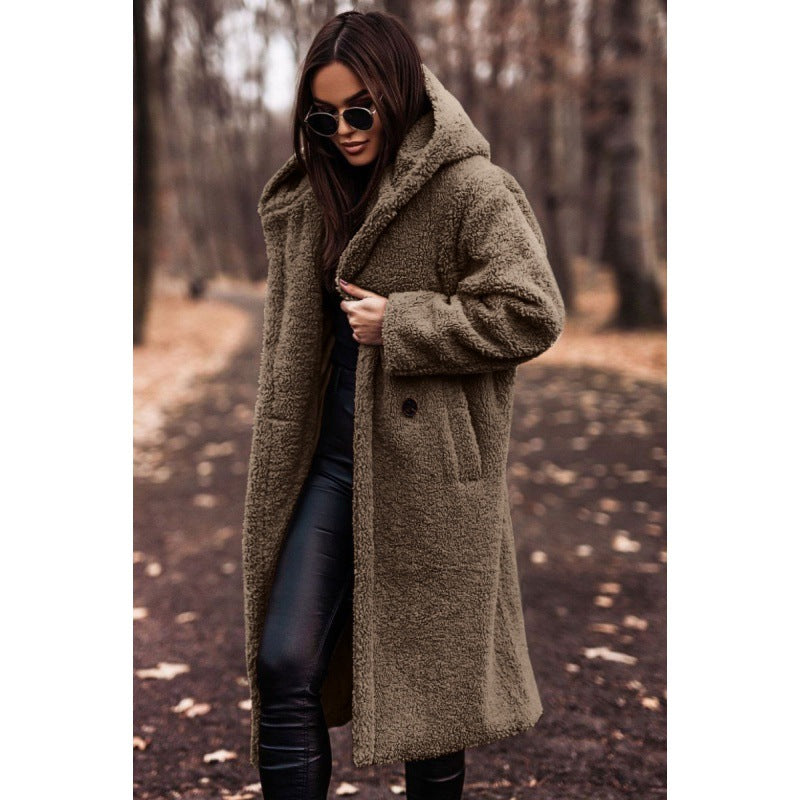 Damen Kuscheliger Oversized-Mantel Drune