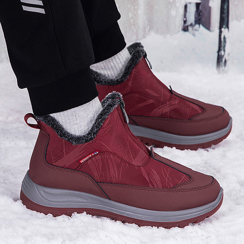 Damen Thermo-Winterstiefel mit wasserabweisendem Obermaterial und kuscheligem Innenfutter Drune