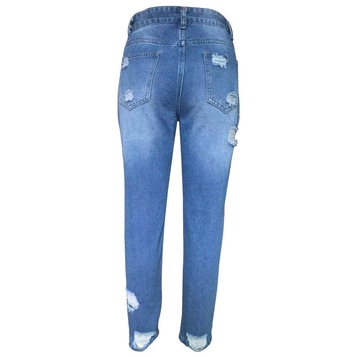 Damen destroyed Boyfriend Jeans Drune
