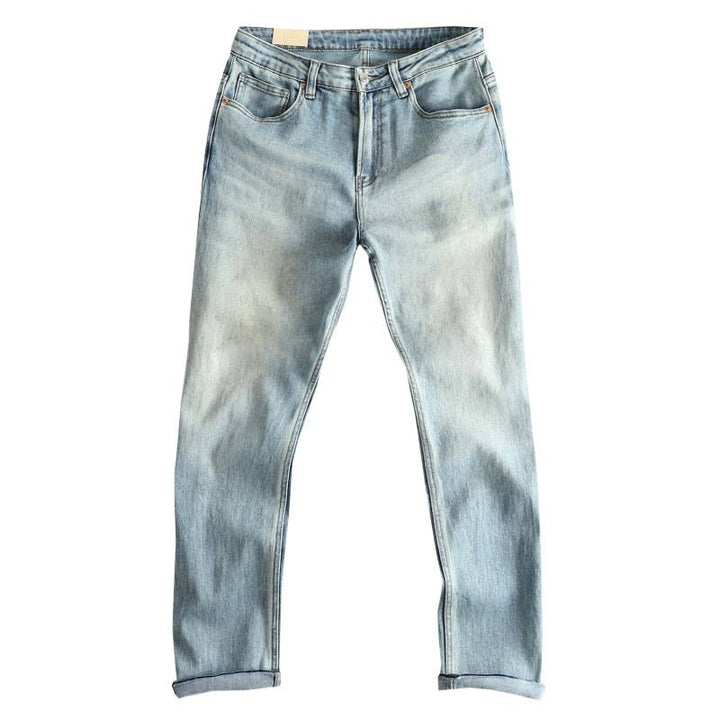 Damen Jeanshose im modernen Slim-Fit mit lässigem Design und hohem Bund Drune