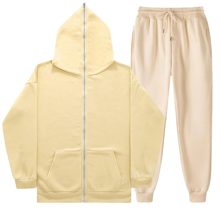 Damen Freizeit-Hoodie und bequeme Jogginghose-Set Drune