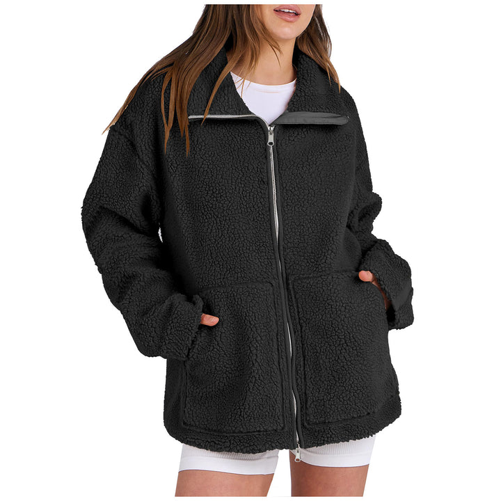 Damen Gemütlicher Fleece-Hoodie Drune