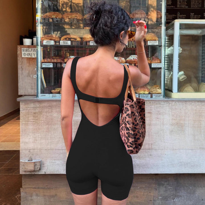 Damen Bodycon Overall Drune