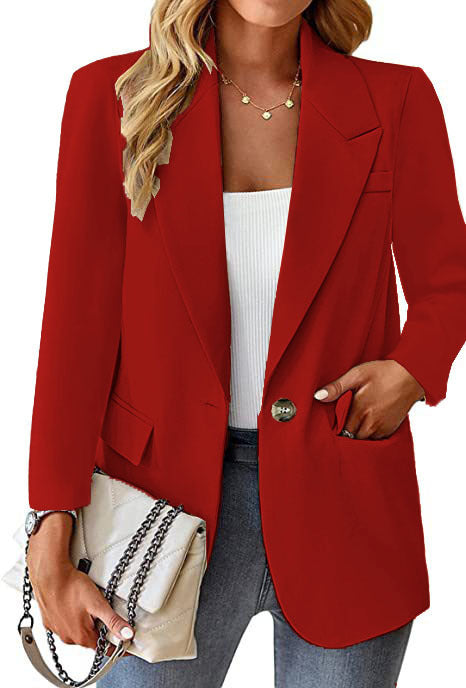 Damen eleganter Oversize-Blazer Drune