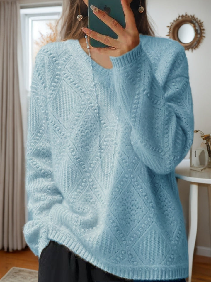 Damen Strickpullover mit strukturierter Verarbeitung und weichem Griff Drune