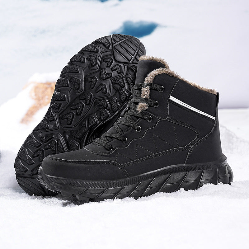 Damen Winterstiefel mit isolierendem Innenfutter und rutschfester Sohle Drune