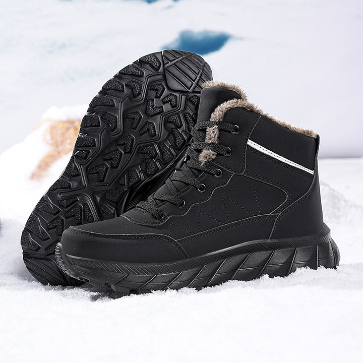 Damen Winterstiefel mit isolierendem Innenfutter und rutschfester Sohle Drune