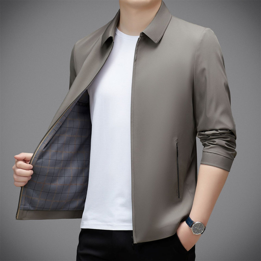 Herren leichte Freizeitjacke mit modernem Schnitt und funktionalen Taschen Drune
