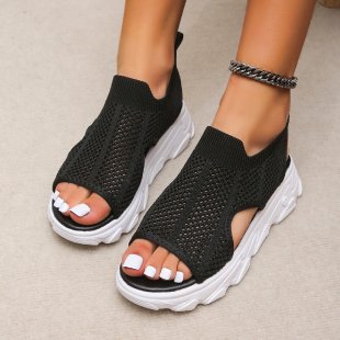 Damen Sportliche Sneakers mit atmungsaktivem Mesh-Obermaterial Drune