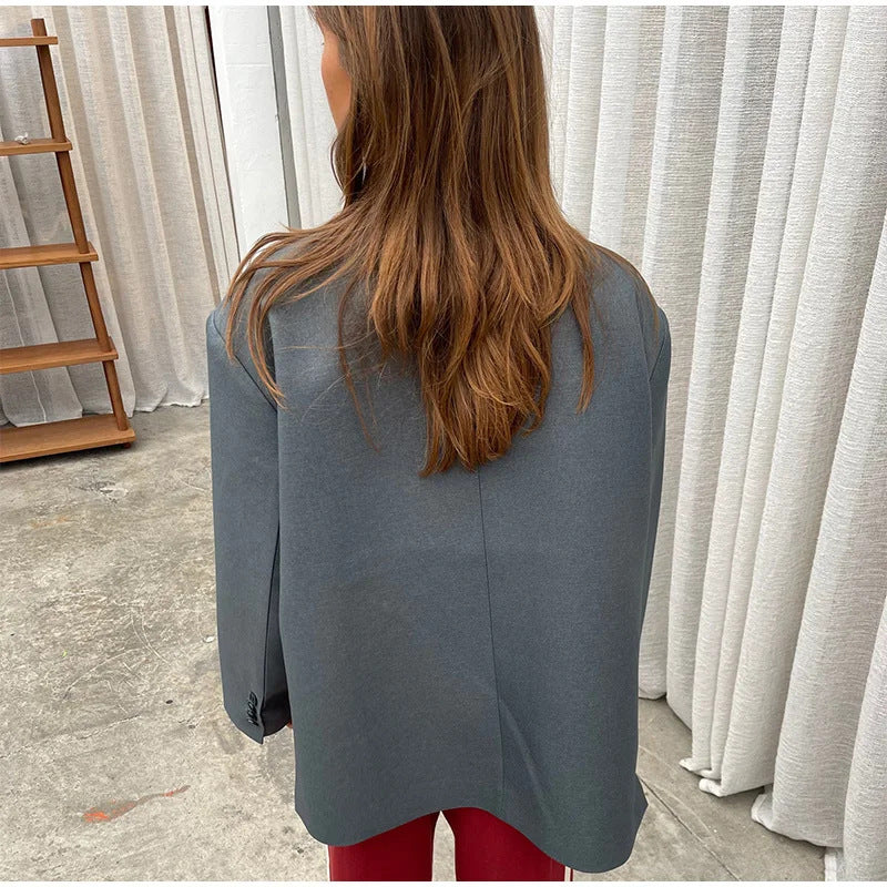 Damen oversized Blazer Drune