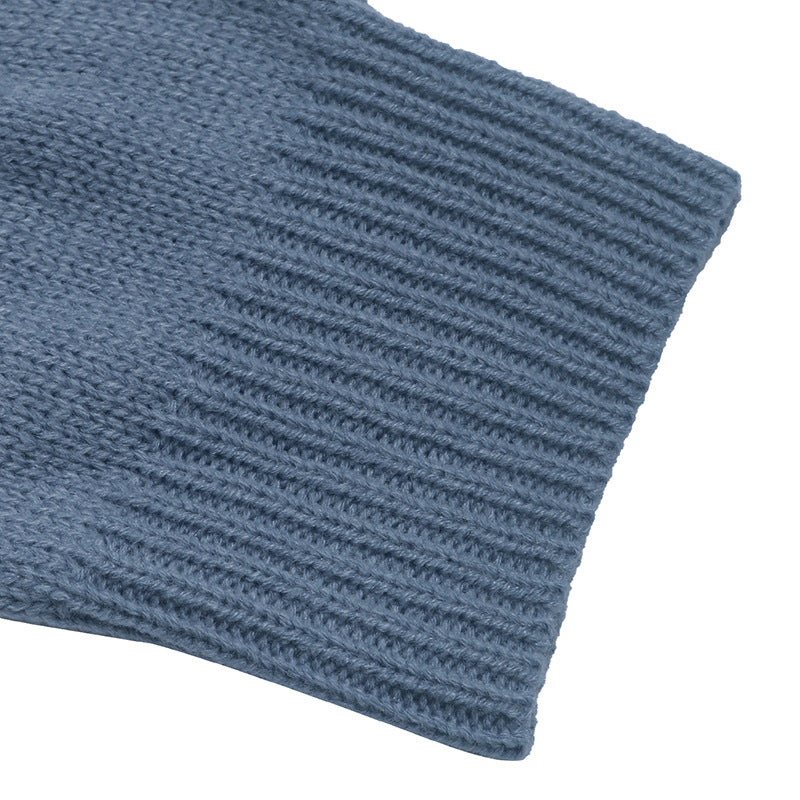 Damen Strickpullover mit skandinavischem Muster und großzügigem Schnitt Drune
