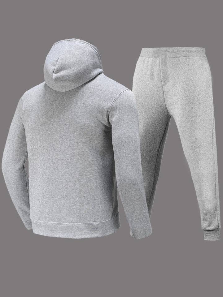 Damen Kapuzenjacke und Jogginghose Set mit einzigartigem Spinnennetzdesign Drune