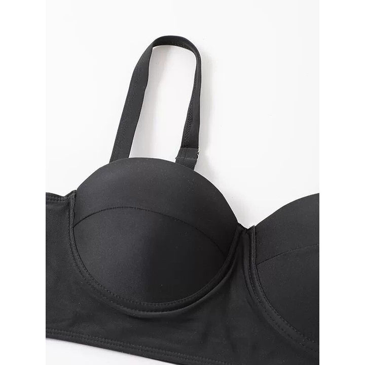 Damen Bikini-Set mit gepolstertem Oberteil und modischen floralem Slip Drune