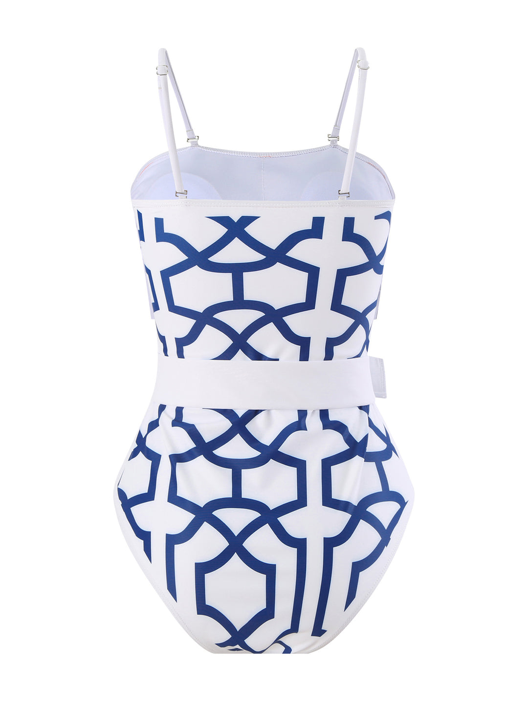 Damen Badeanzug mit elegantem Kimono und raffiniertem Gürtel Drune
