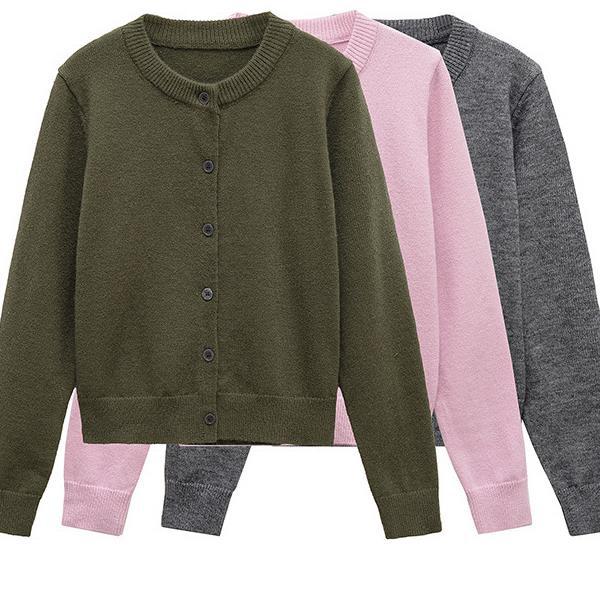 Damen Strickjacke mit Knopfleiste aus hochwertigem Material Drune